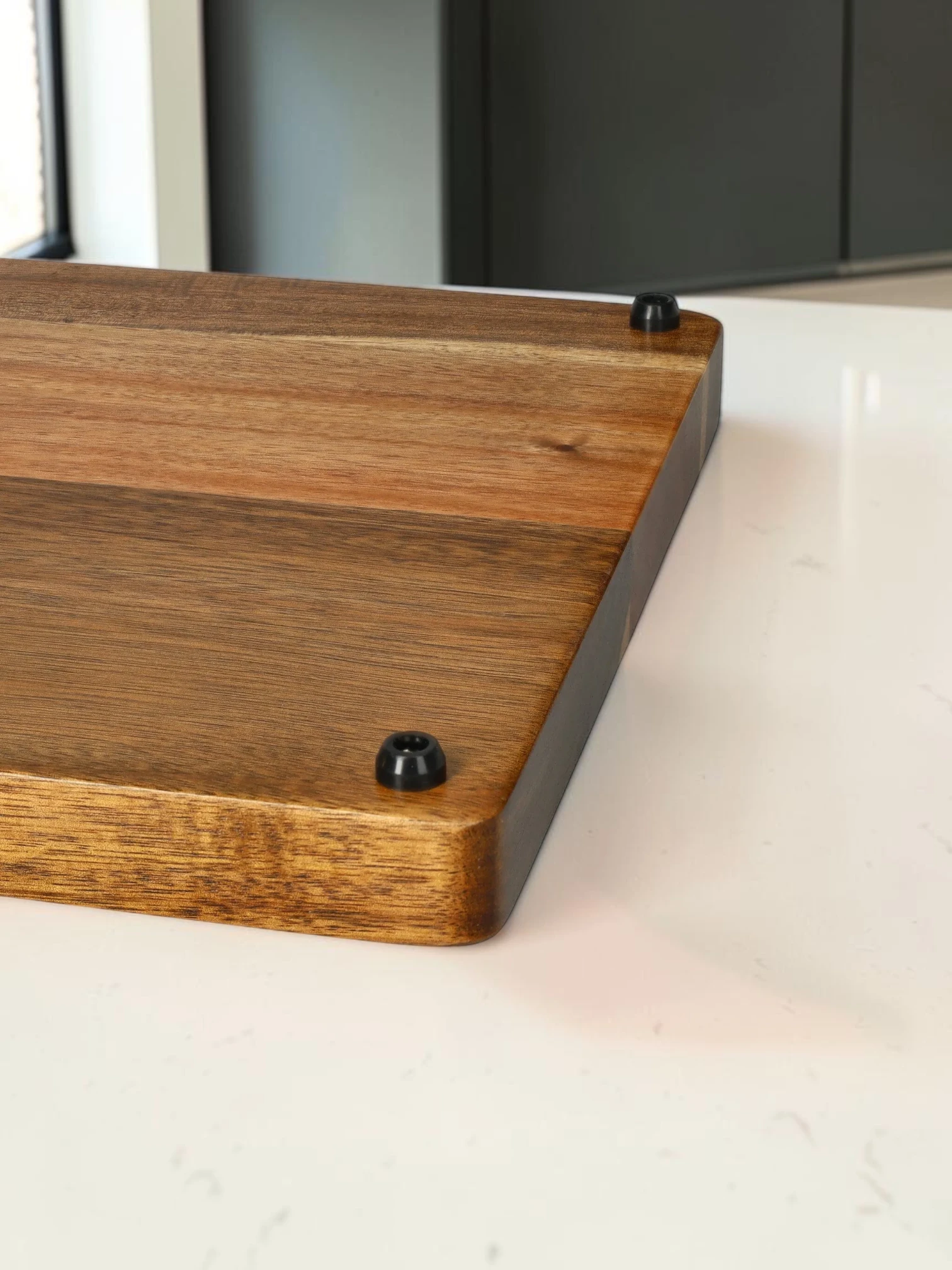 EasyCleanBoard Cutting Board Acacia Wood End Grain 35 x 25 x 2.5 cm Type 1